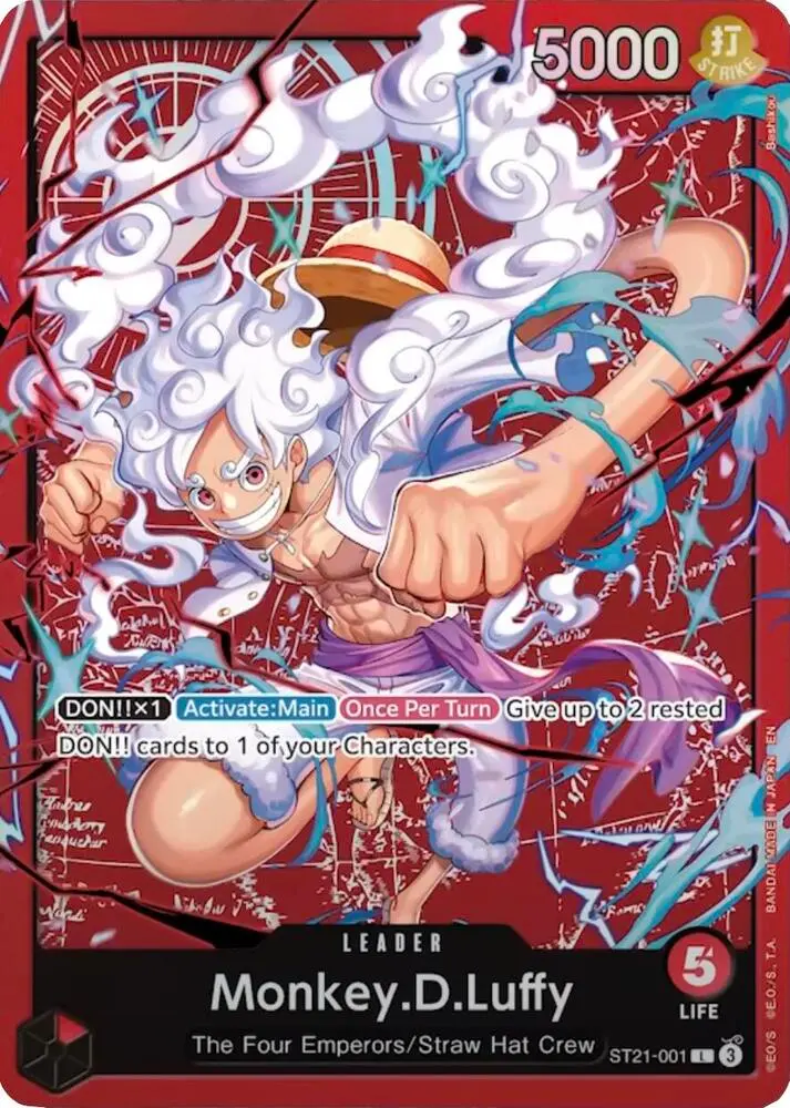 Monkey.D.Luffy (Luffy Deck), Learn Together Deck Set ST21-001