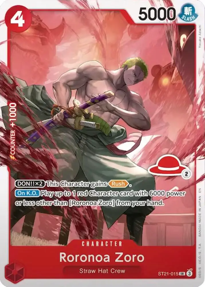 Roronoa Zoro (Luffy Deck), Learn Together Deck Set ST21-015