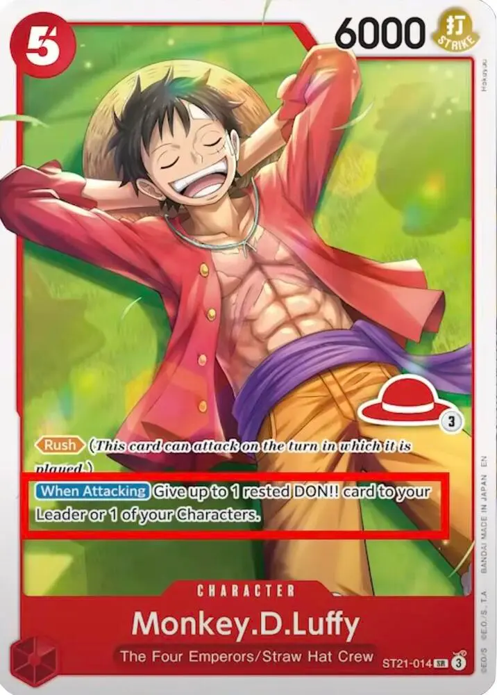 Monkey.D.Luffy (Luffy Deck), Learn Together Deck Set ST21-014