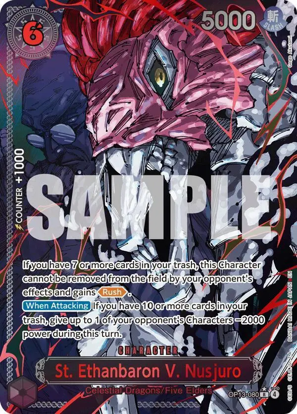 St. Ethanbaron V. Nusjuro (Alt Art), Carrying On His Will OP13-080