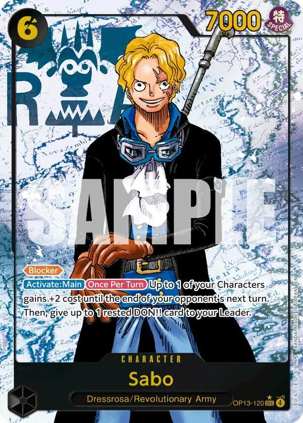 Sabo (Alt Art), Carrying On His Will OP13-120