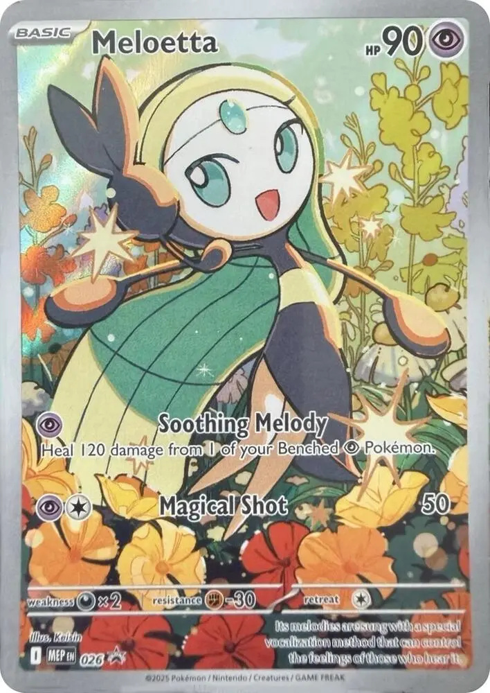 Meloetta, MEP Black Star Promos 026