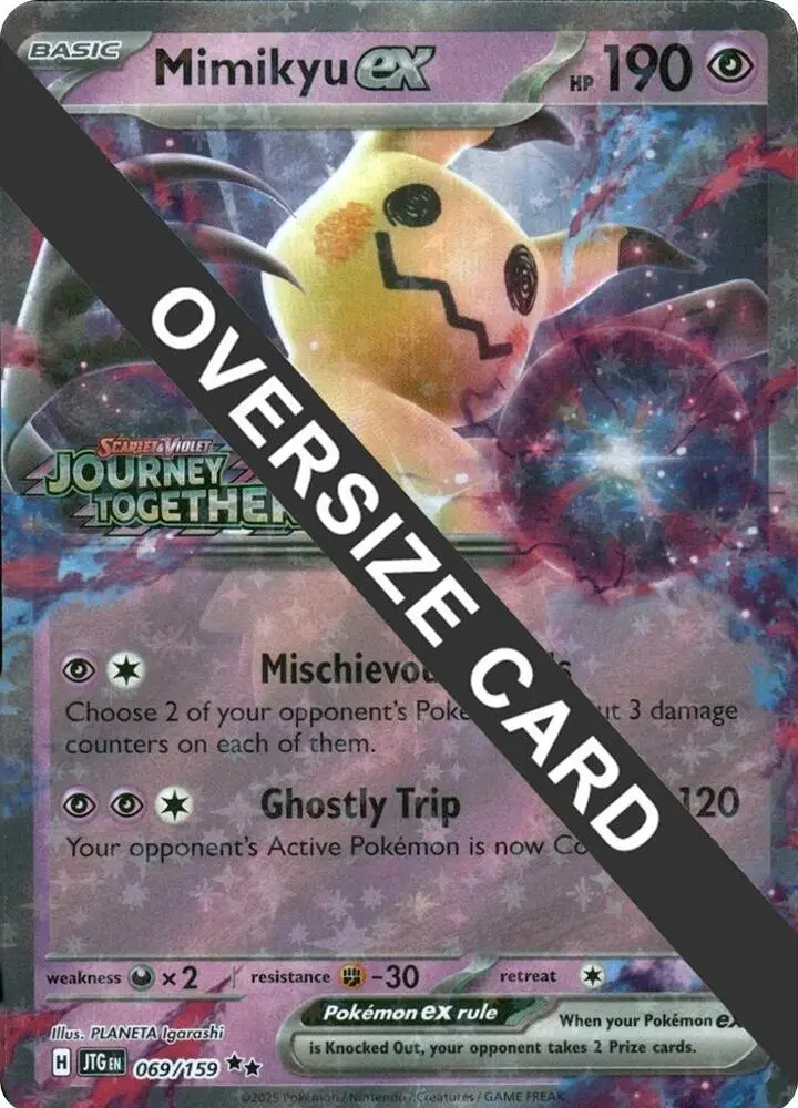 Mimikyu ex, Jumbo cards 004