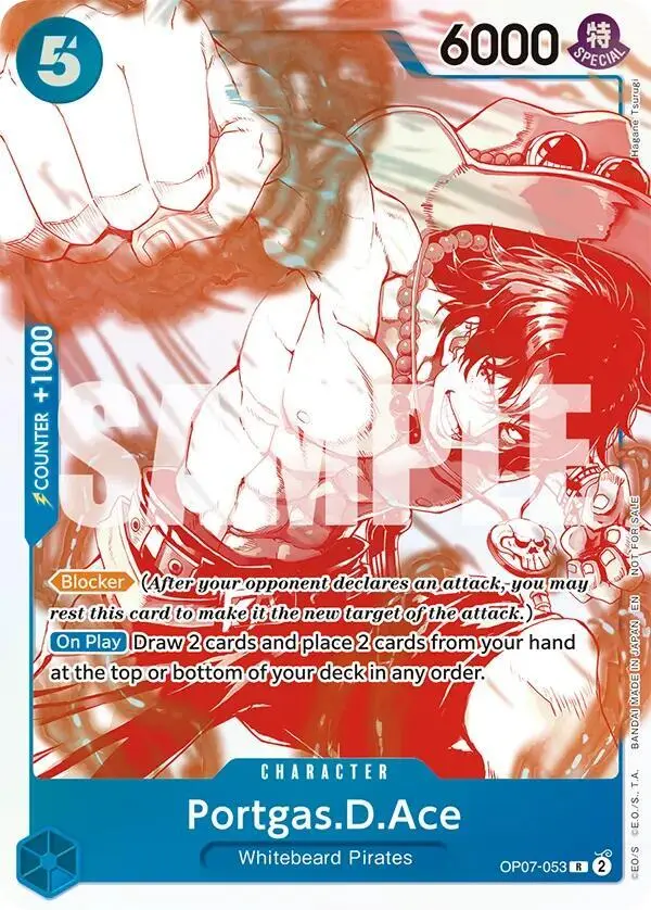 Portgas.D.Ace (3rd Anniversary Treasure Campaign Pack), One Piece Promotion Cards OP07-053