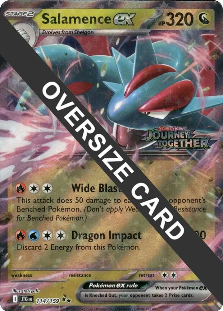 Salamence ex, Jumbo cards 114/159