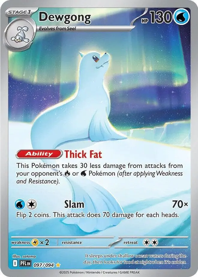 Dewgong, Phantasmal Flames 097/94