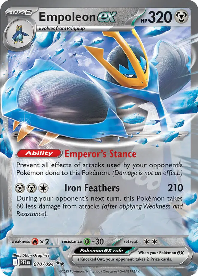 Empoleon ex, Phantasmal Flames 070/94