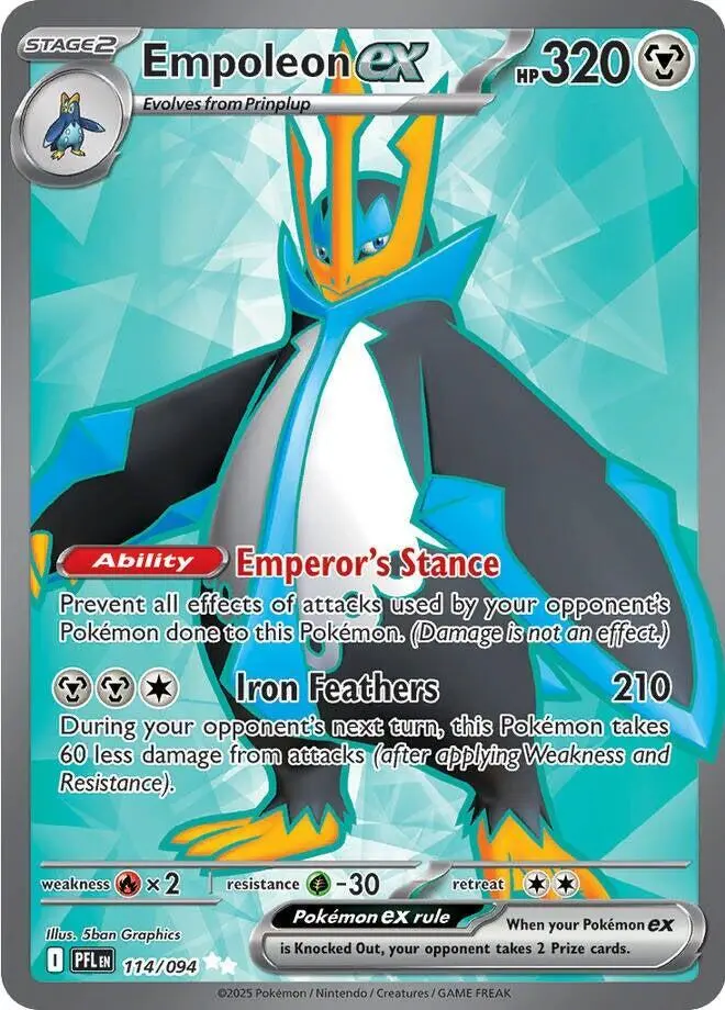 Empoleon ex, Phantasmal Flames 114/94