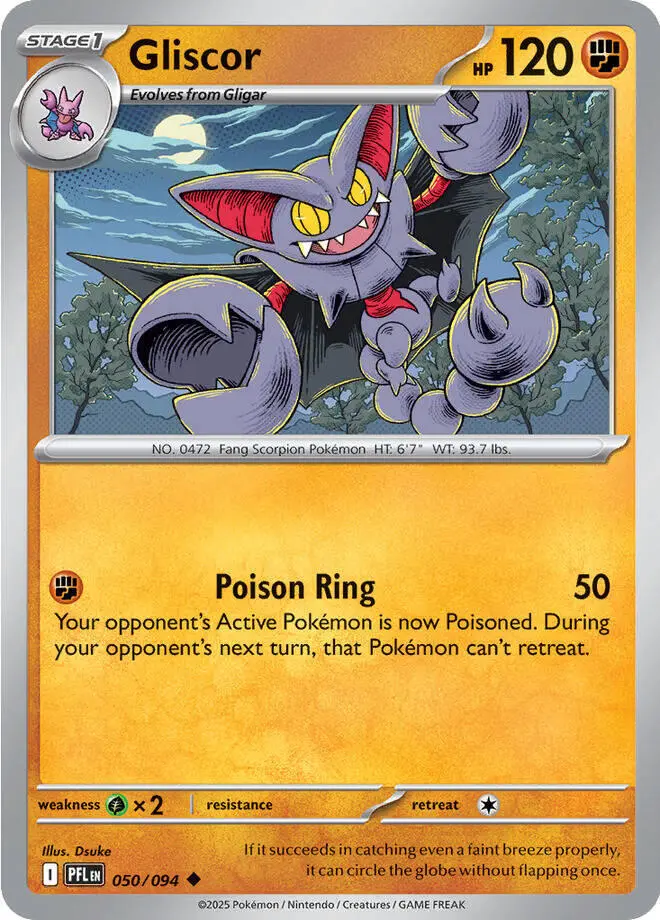 Gliscor, Phantasmal Flames 050/94