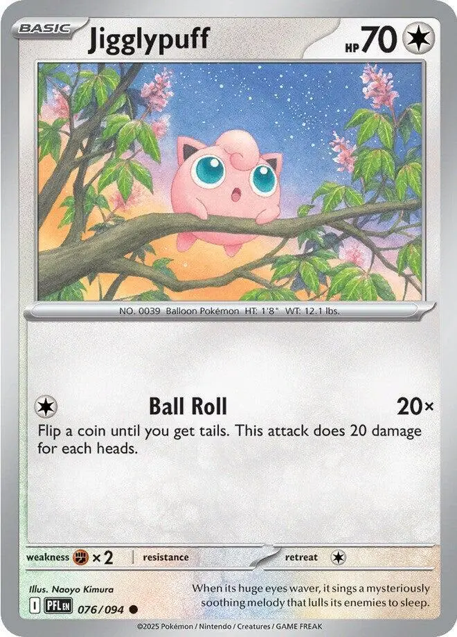 Jigglypuff, Phantasmal Flames 076/94