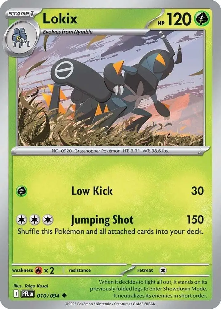 Lokix, Phantasmal Flames 010/94