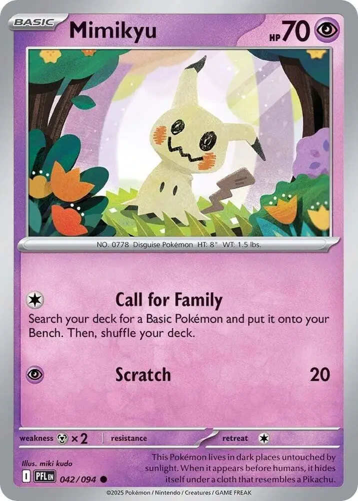 Mimikyu, Phantasmal Flames 042/94
