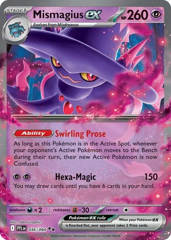 Mismagius ex, Phantasmal Flames 036/94