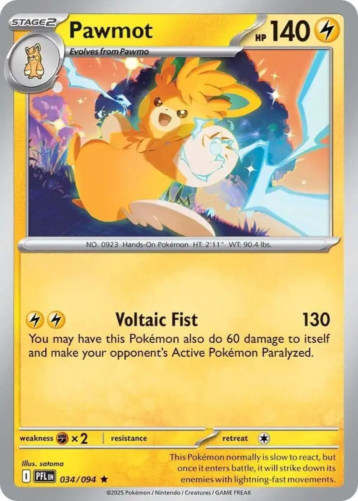 Pawmot, Phantasmal Flames 034/94