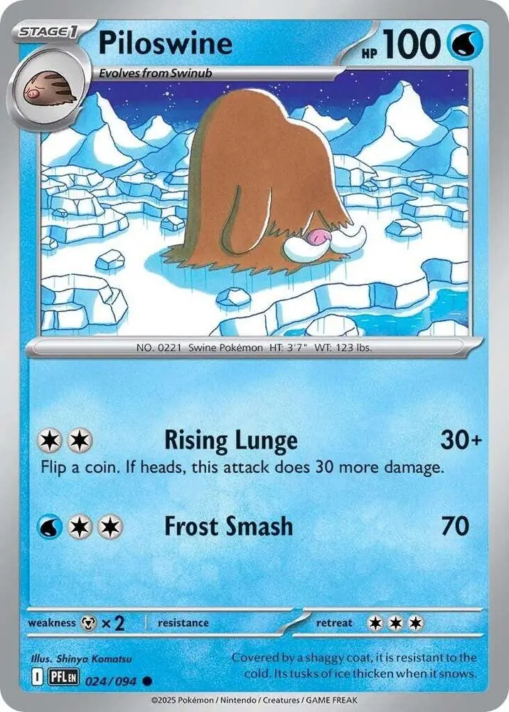 Piloswine, Phantasmal Flames 024/94