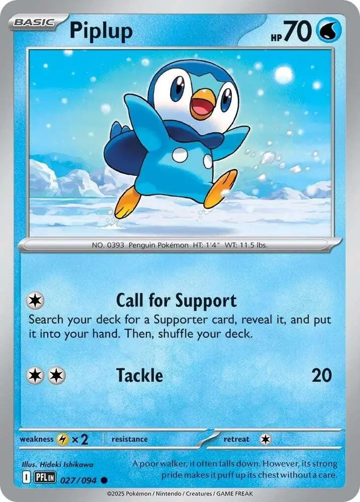 Piplup, Phantasmal Flames 027/94