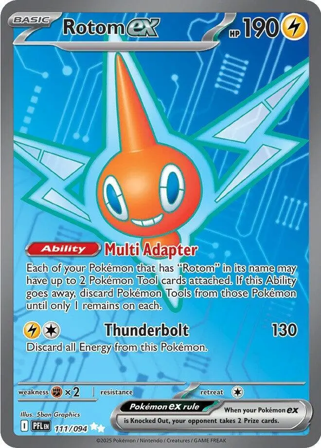 Rotom ex, Phantasmal Flames 111/94