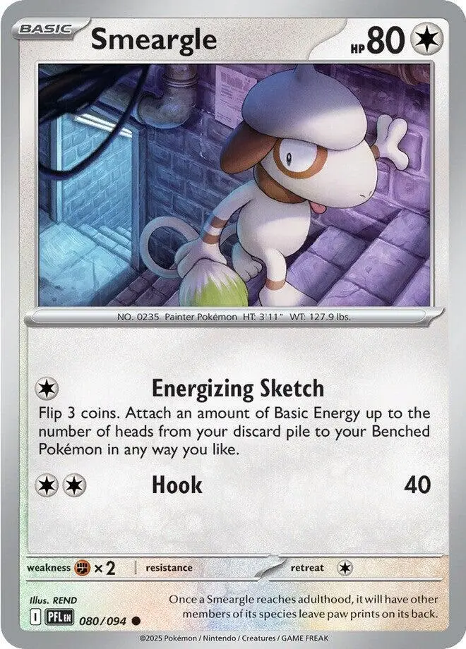 Smeargle, Phantasmal Flames 080/94