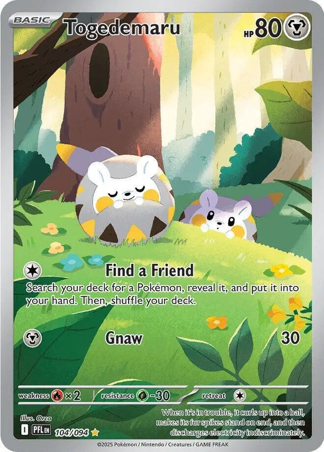 Togedemaru, Phantasmal Flames 104/94