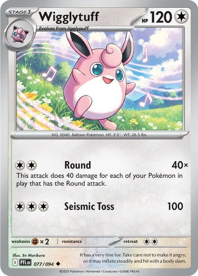 Wigglytuff, Phantasmal Flames 077/94