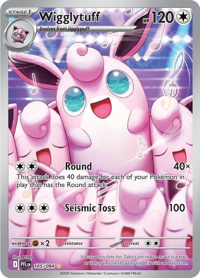 Wigglytuff, Phantasmal Flames 105/94