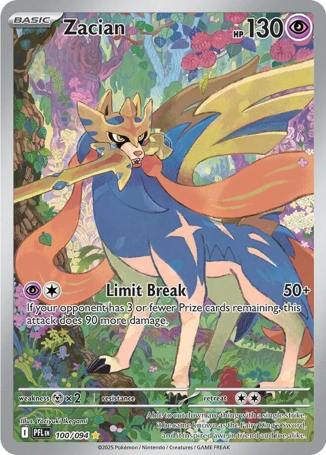 Zacian, Phantasmal Flames 100/94