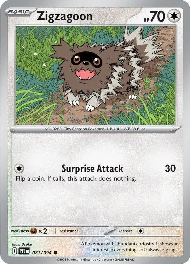 Zigzagoon, Phantasmal Flames 081/94