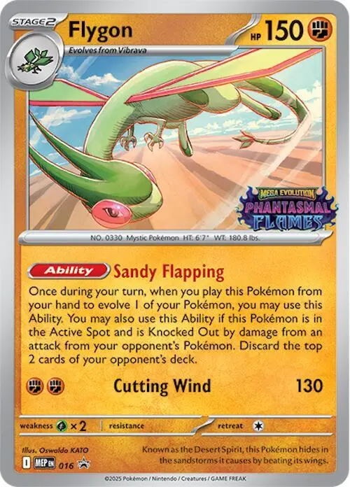 Flygon, MEP Black Star Promos 016