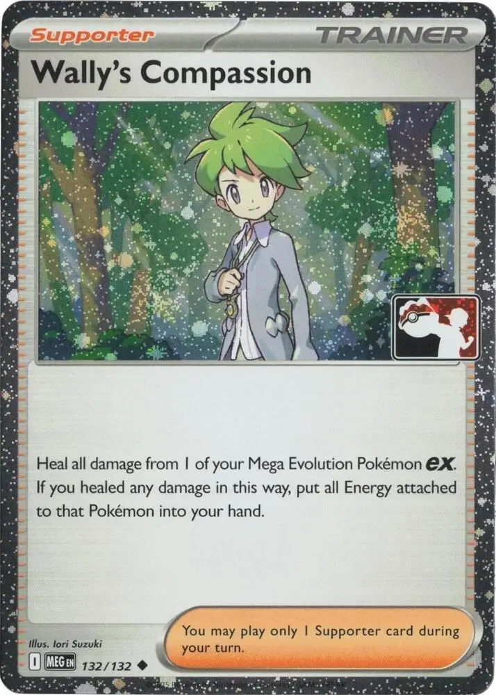 Wally's Compassion, Prize Pack Series Cards 132/132