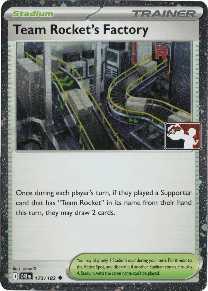 Team Rocket's Factory, Prize Pack Series Cards 173/182