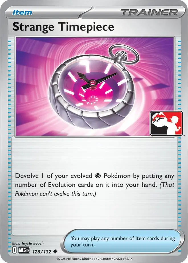 Strange Timepiece, Prize Pack Series Cards 128/132