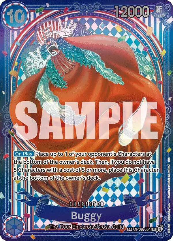 Buggy (SP), The Azure Sea's Seven OP09-051