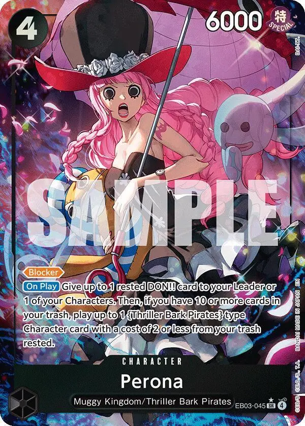 Perona (Alt Art), Extra Booster: One Piece Heroines Edition EB03-045