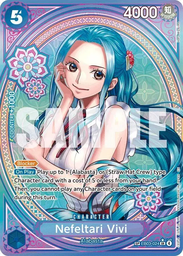Nefeltari Vivi (SP), Extra Booster: One Piece Heroines Edition EB03-024