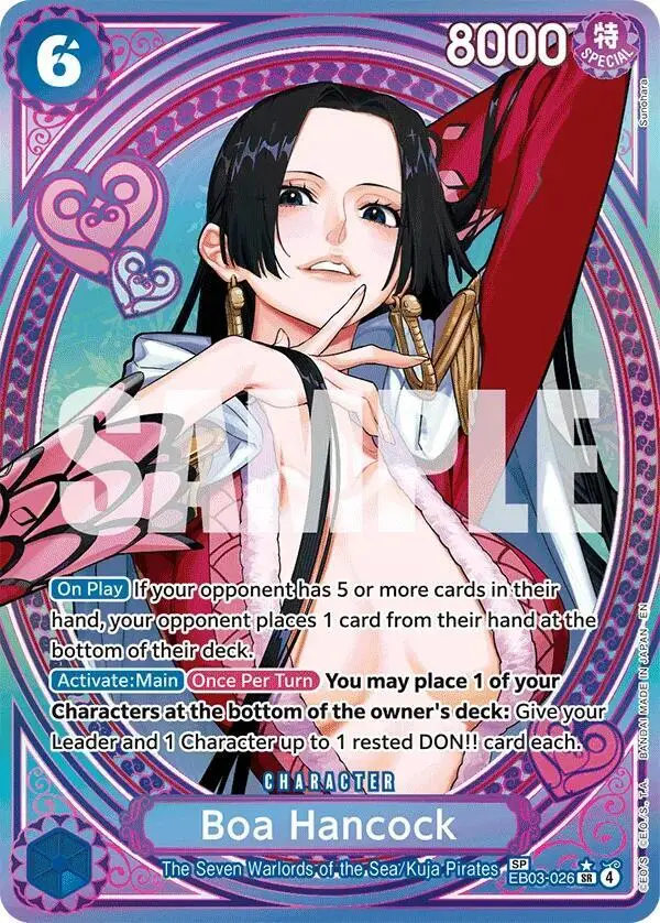 Boa Hancock (SP), Extra Booster: One Piece Heroines Edition EB03-026