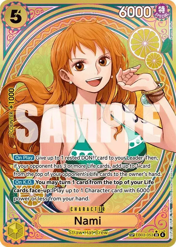 Nami (SP), Extra Booster: One Piece Heroines Edition EB03-053
