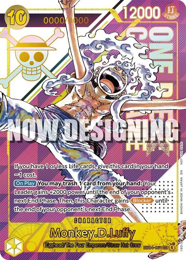 Monkey.D.Luffy (Serial Number), One Piece Promotion Cards EB04-061