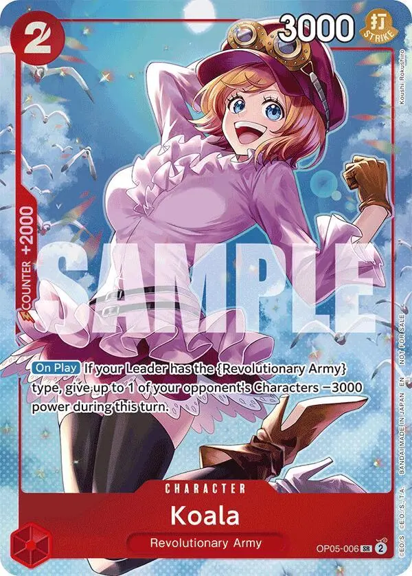 Koala, Extra Booster: One Piece Heroines Edition OP05-006
