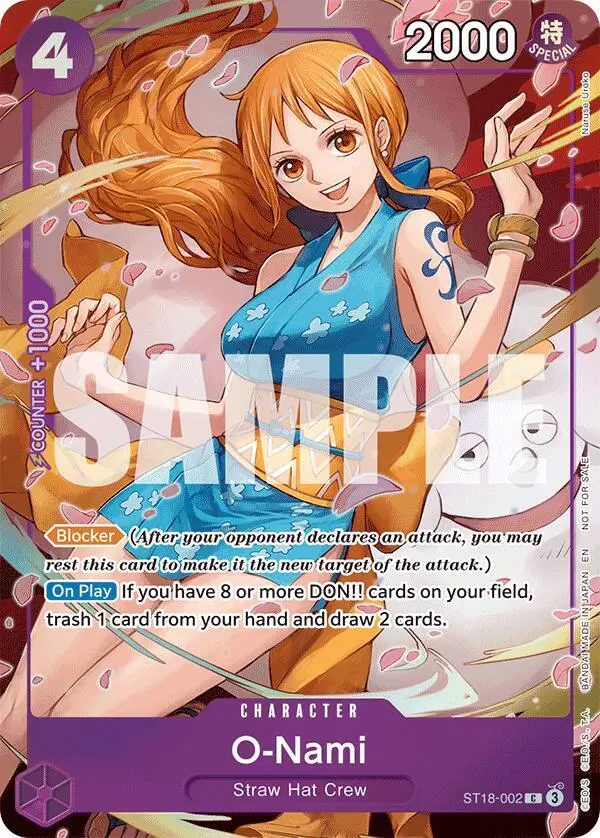O-Nami (Dash Pack), Extra Booster: One Piece Heroines Edition ST18-002