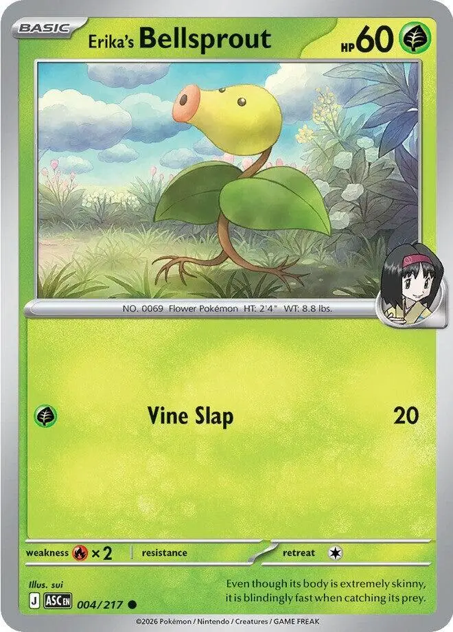 Erika's Bellsprout, Ascended Heroes 004/217
