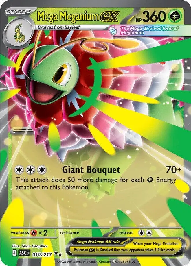 Mega Meganium ex, Ascended Heroes 010/217
