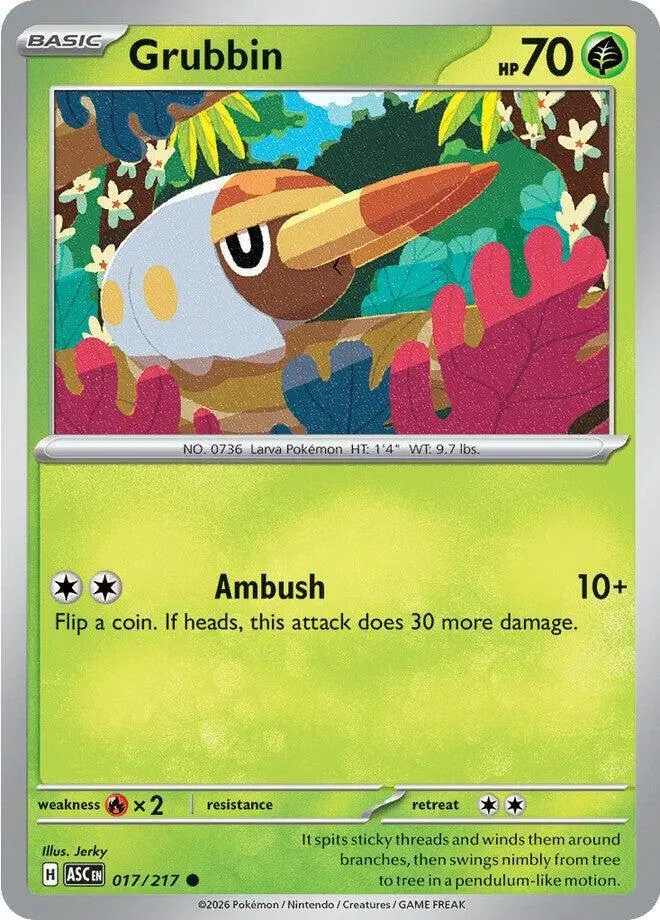 Grubbin, Ascended Heroes 017/217