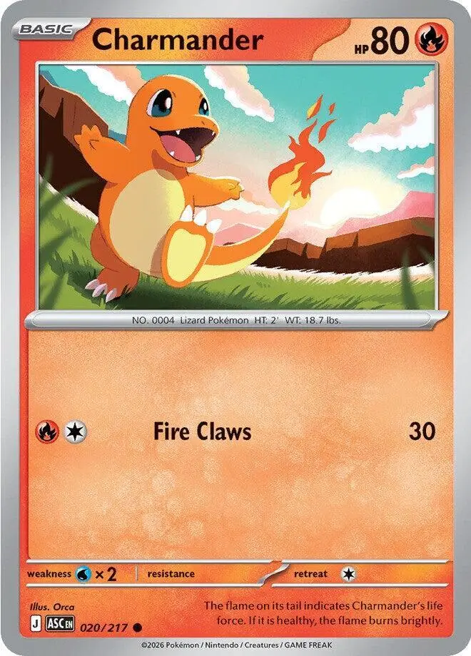 Charmander, Ascended Heroes 020/217