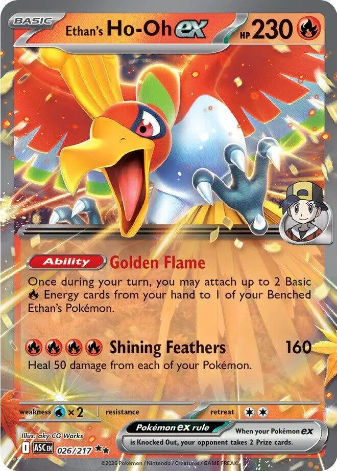 Ethan's Ho-Oh ex, Ascended Heroes 026/217