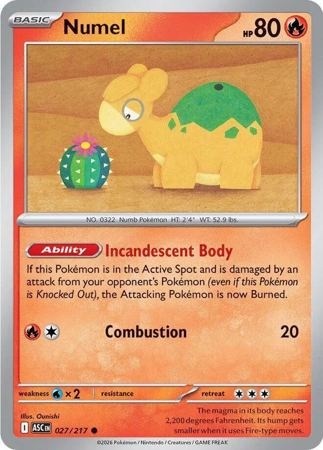 Numel, Ascended Heroes 027/217