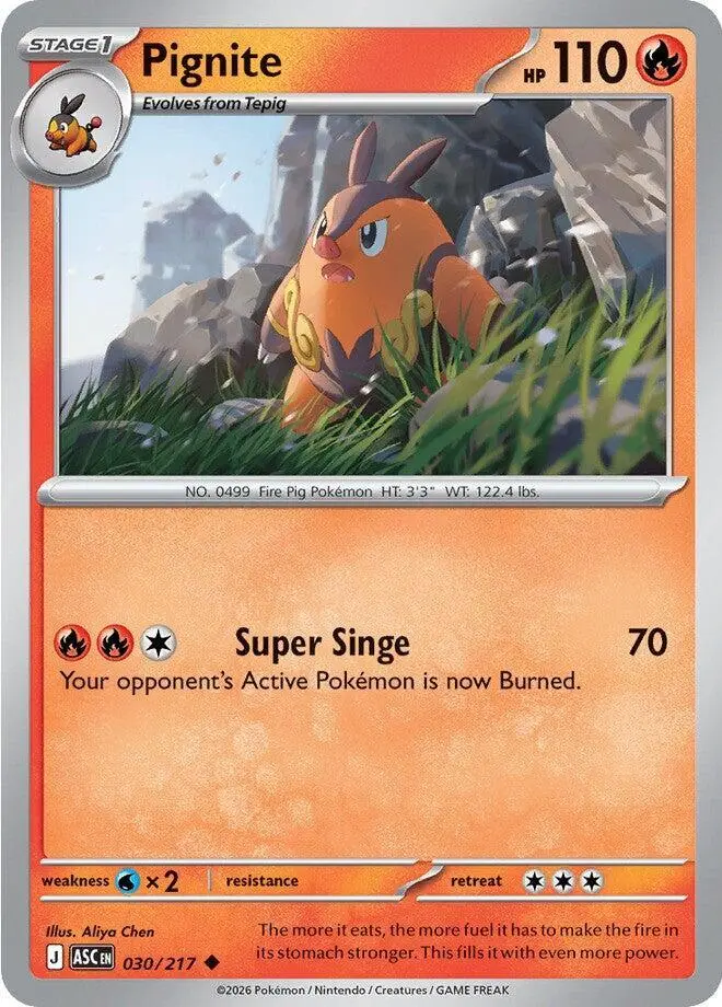 Pignite, Ascended Heroes 030/217