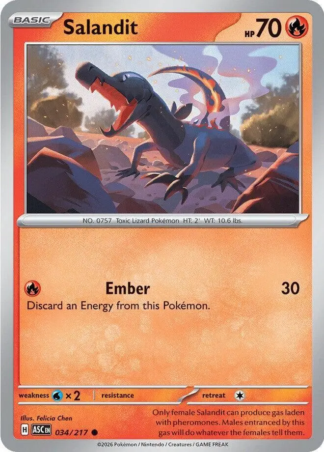 Salandit, Ascended Heroes 034/217