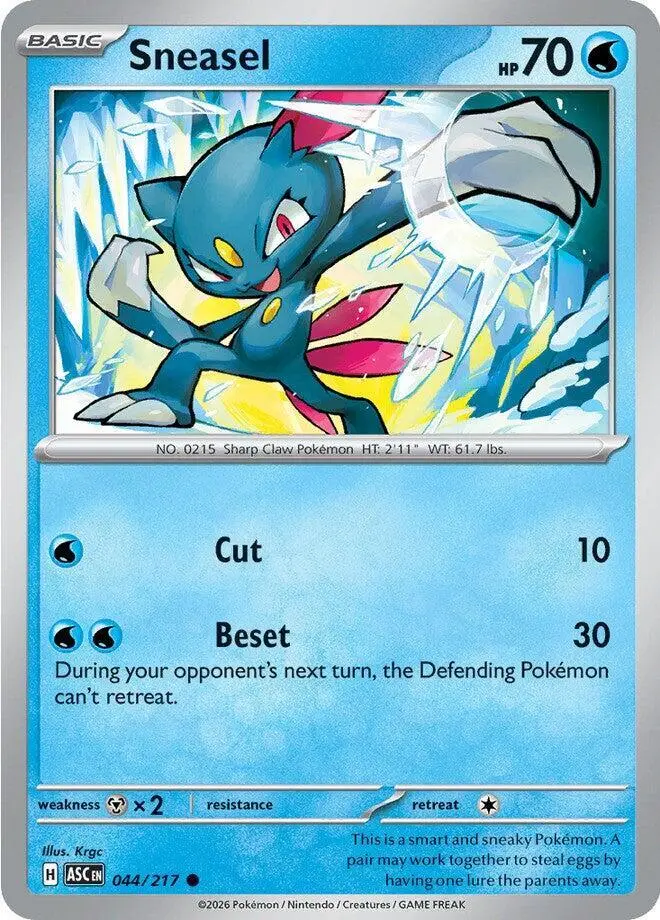 Sneasel, Ascended Heroes 044/217