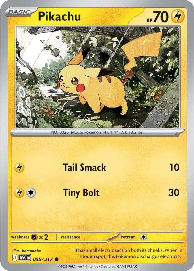 Pikachu, Ascended Heroes 055/217