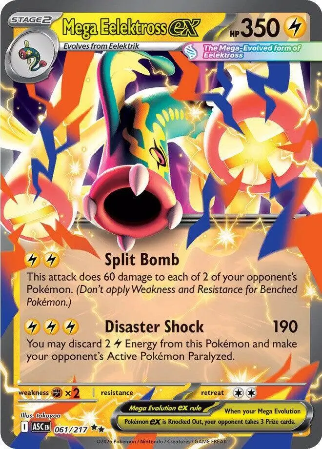 Mega Eelektross ex, Ascended Heroes 061/217